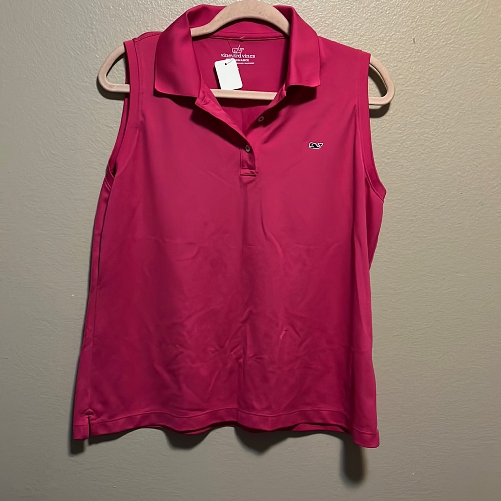 Vineyard Vines Performance sleeveless polo